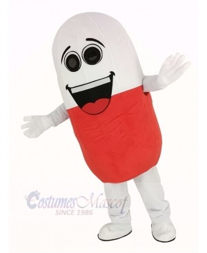 Capsule Pill Medicine Mascot Costume Cartoon