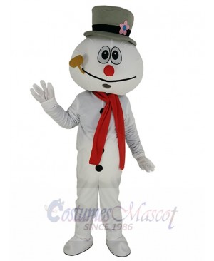 Snowman mascot costume