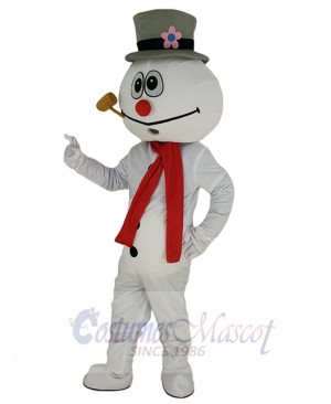 Snowman mascot costume