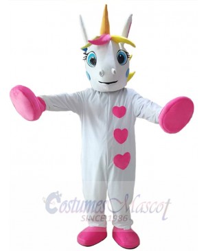 Unicorn mascot costume