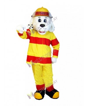 Realistic Sparky the Fire Dog Mascot Costume Animal NFPA Mascot Suit