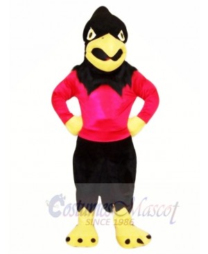 Sport Black Falcon Mascot Costumes Animal