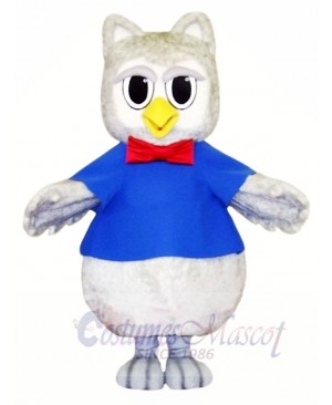 Cute Grey Owl Mascot Costumes