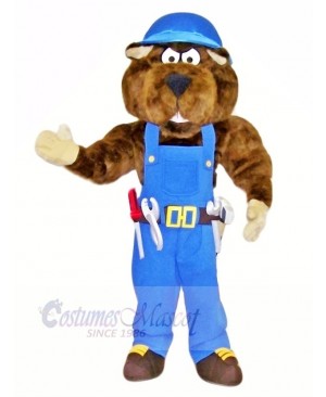 Industrial Gopher Mascot Costumes Cartoon
