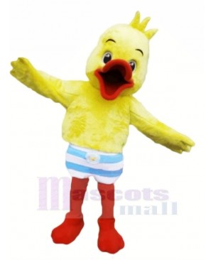 Furry Duck Mascot Costumes Cartoon