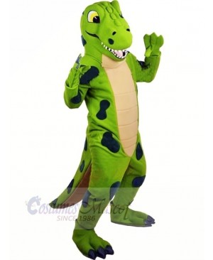 Funny Green Dinosaur Mascot Costumes Animal