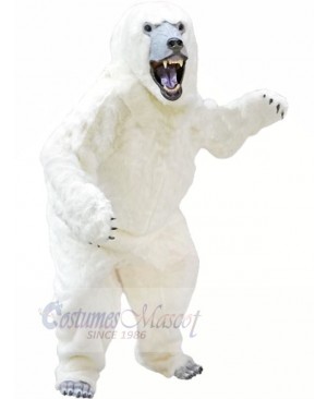 Polar White Bear Mascot Costumes Animal	