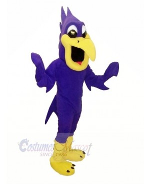 Purple Bird Mascot Costumes Cartoon