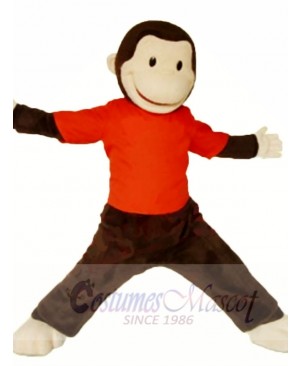 Curious George Monkey Mascot Costumes Animal