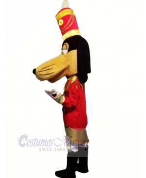 Lovely Officer Dog Mascot Costumes Cartoon