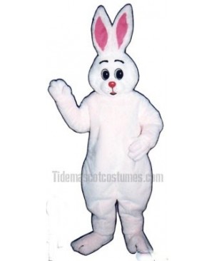 Cute Easter Bunny Rabbit Hugs Mascot Costume