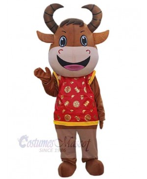 Cow mascot costume