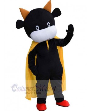 Cow mascot costume