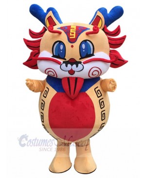 Dragon mascot costume