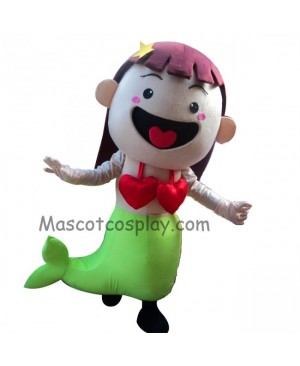 Mermaid Mascot Character Costume Fancy Dress Outfit