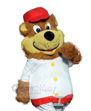 Bear mascot costume