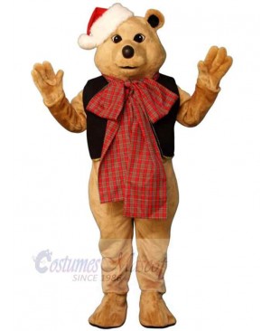 Christmas Fancy Bear Mascot Costume For Adults Mascot Heads