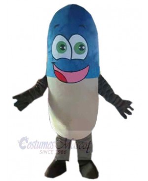 Pill mascot costume