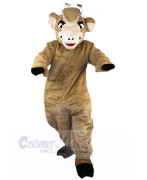 Bull mascot costume