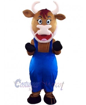 Cow mascot costume