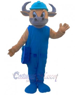 Bull mascot costume