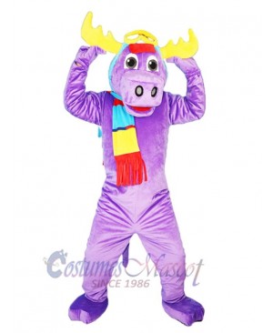 Moose mascot costume