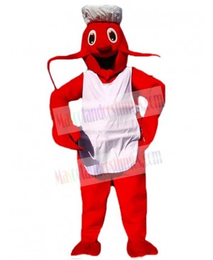 Lobster mascot costume