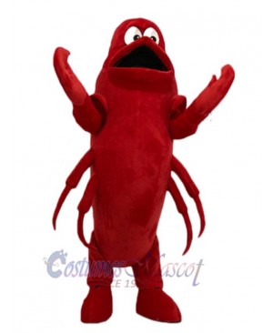 Lobster mascot costume