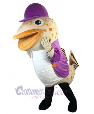 Fish mascot costume