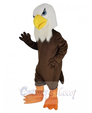 White Head Arnold Eagle Mascot Costume