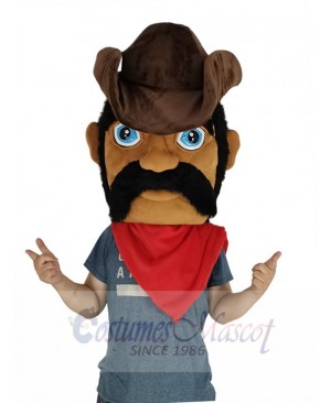 Cowboy mascot costume