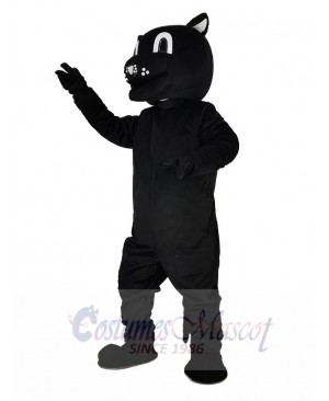 Funny Black Patrick Panther Mascot Costume Animal