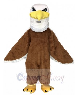 Fierce Mr. Majestic Eagle Long Hair Mascot Costume