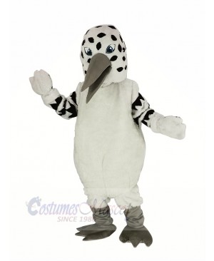 New Black and White Sandpiper Bird Mascot Costume Animal	