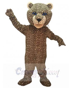 Hot Sale Adorable Realistic New Popular Professional Jaguar Mascot Costume with Blue Eyes