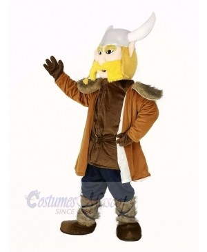 Thor the Giant Viking Mascot Costume in Blue Pants