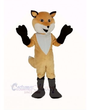 Funny Brown Fox Mascot Costume