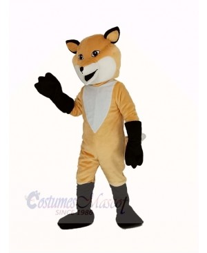 Funny Brown Fox Mascot Costume