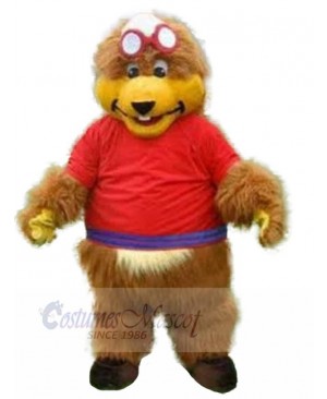 Bear mascot costume