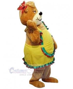 Bear mascot costume