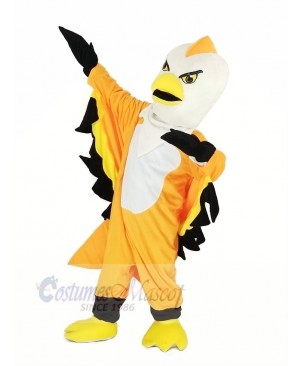 Orange Thunderbird Mascot Costume Animal