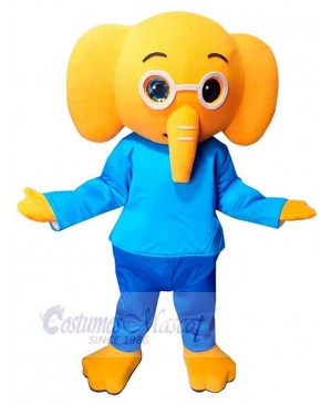 Elephant mascot costume