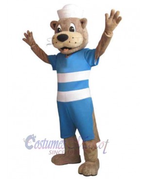 Otter mascot costume