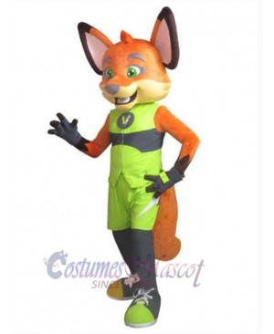 Fox mascot costume