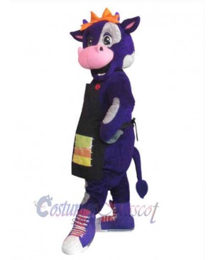 Cow mascot costume