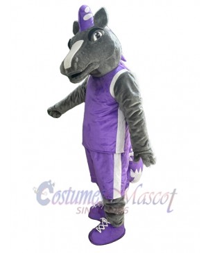 Mustang Horse mascot costume