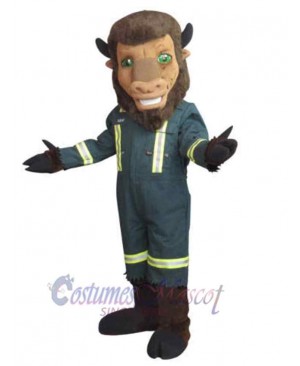 Buffalo mascot costume