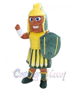 Spartan mascot costume