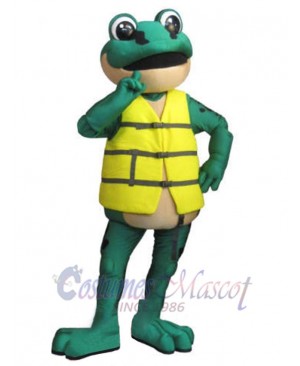 Frog mascot costume