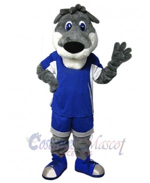 Wolf mascot costume